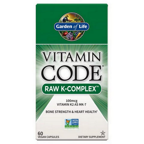 Vitamin code Raw K-Complex 60 vcaps by Garden of Life