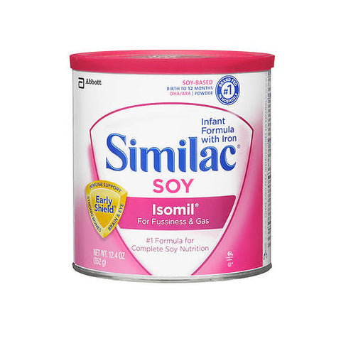 Similac, Soy Isomil Infant Formula With Iron Soy-Based Powder, 12.4 Oz Similac
