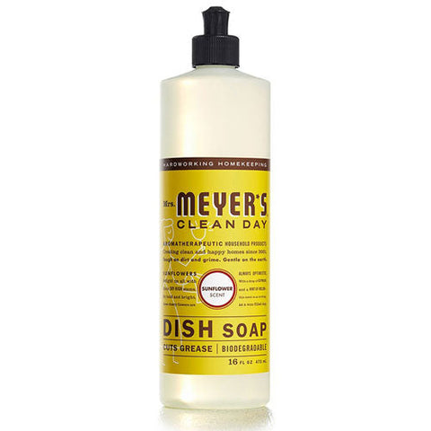 Mrs. Meyer's, Bluebell Liquid Dish Soap Bottle, 16 Oz(Case Of 6) Mrs. Meyer's