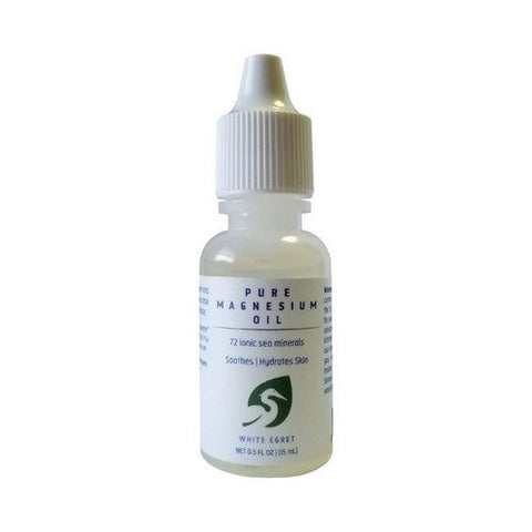 White Egret, Pure Magnesium Oil, 0.5 oz White Egret