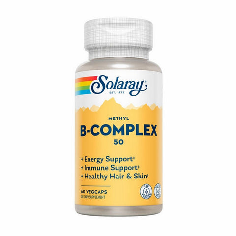 Solaray, Methyl B-Complex 50, 60 Caps Solaray