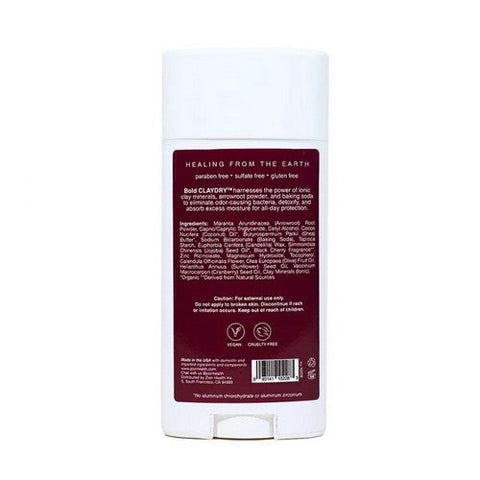 Zion Health, Claydry Bold Deodorant Sandalwood, 2.8 Oz Zion Health