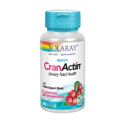 Solaray, Super CranActin, 400 mg, 60 Veg Caps Solaray