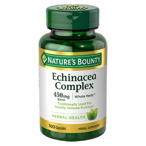Nature's Bounty, Echinacea Complex, 450 mg, 24 X 100 Caps Nature's Bounty