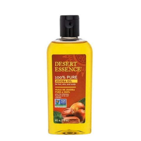 Desert Essence, 100% Pure Jojoba Oil, 100% Pure 4 FL Oz Desert Essence