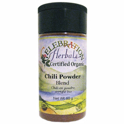 Celebration Herbals, Organic Chili Powder, 1.75 Oz Celebration Herbals