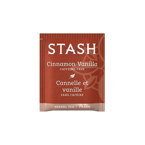 Stash Tea, Caffeine Free Herbal Tea Cinnamon Vanilla, Caffeine Free 18 Count Stash Tea