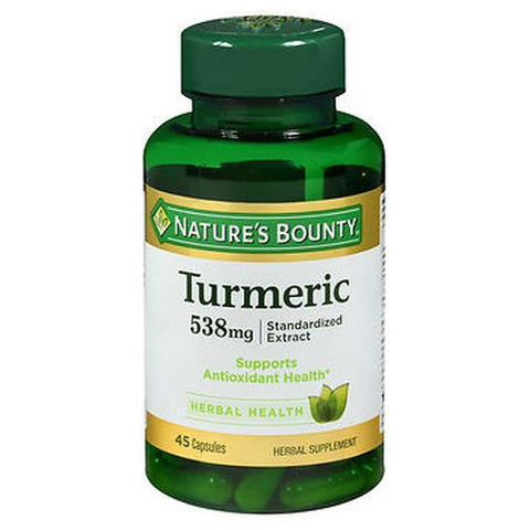 Nature's Bounty, Nature's Bounty Turmeric, 538 mg, 45 Capsules Nature's Bounty