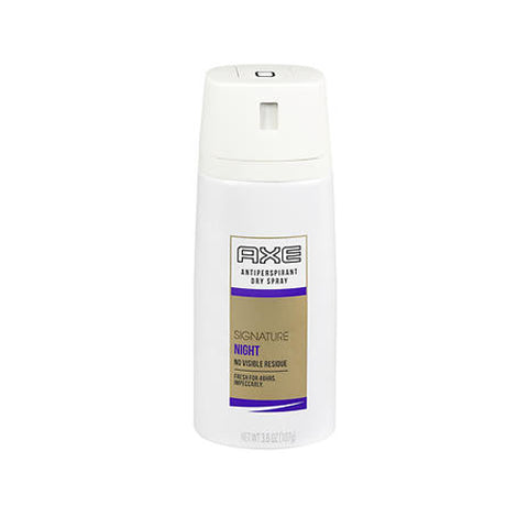 Axe, Signature Antiperspirant Dry Spray Night, 3.8 Oz Axe