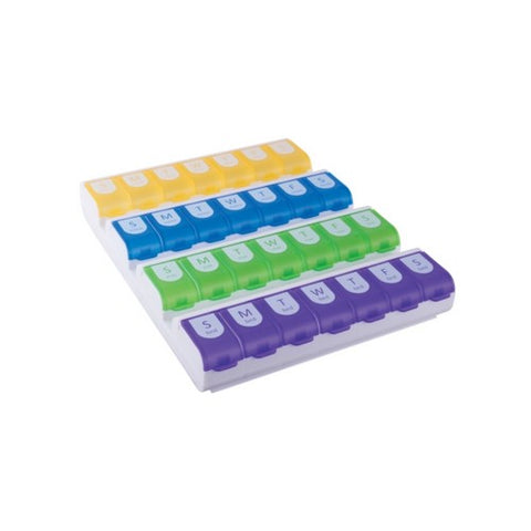 Ezy Dose, Medtime Planner Weekly 4X Day With Easy-Fill, 1 Each Ezy Dose
