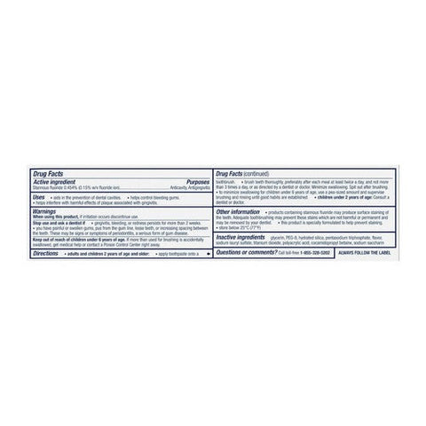 Parodontax, Daily Fluoride Anticavity and Antigingivitis Toothpaste Clean Mint, 3.4 Oz Parodontax
