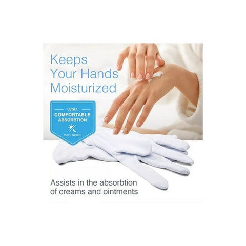 Cara, Dermatological Cotton Gloves Xtra Large, 1 Pair Cara