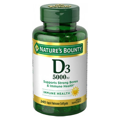 Vitamin D3 240 Softgels by Nature's Bounty