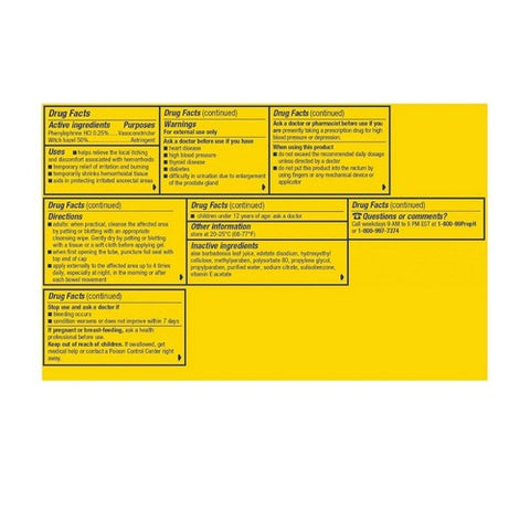 Preparation H, Hemorrhoidal Cooling Gel With Aloe, 1.8 Oz Preparation H