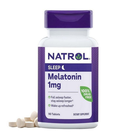 Natrol, Melatonin, 1 Mg, 90 Tabs Natrol