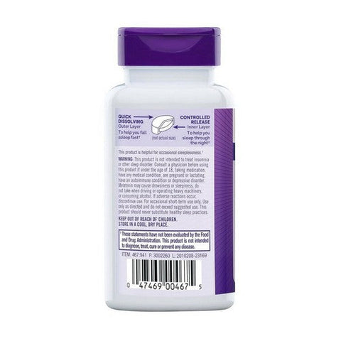 Natrol, Melatonin Time Release, 1 Mg, 90 Tabs Natrol