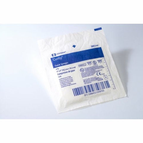Cardinal, Gauze Sponge Curity Cotton 8-Ply 4 X 4 Inch Square Sterile, Count of 600 Cardinal