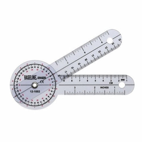 Fabrication Enterprises, Plastic Goniometer 12-1005, Count of 1 Fabrication Enterprises