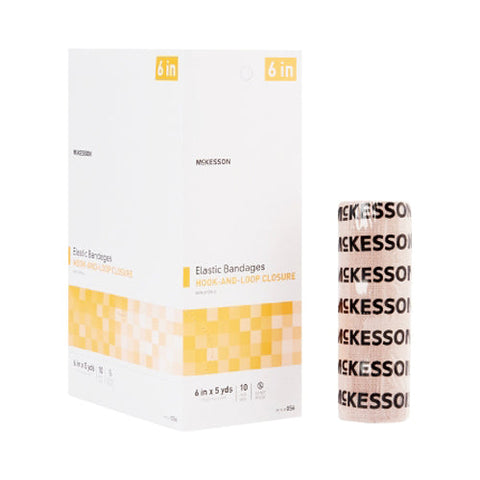 McKesson, Elastic Bandage 6 Inch X 5 Yard, Case Of 5 McKesson