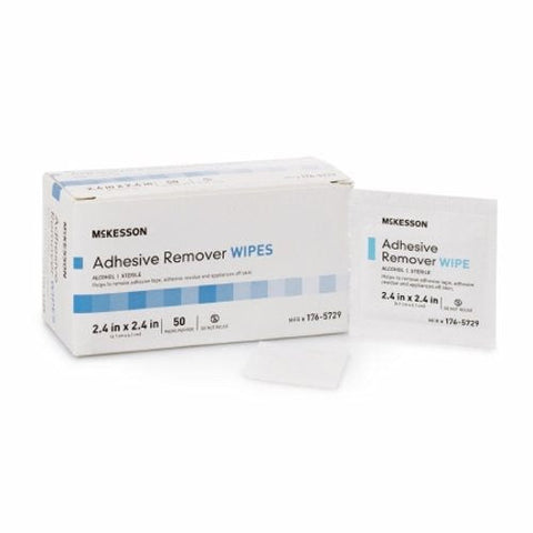McKesson, Adhesive Remover McKesson Wipe 50 per Pack, Case Of 50 McKesson
