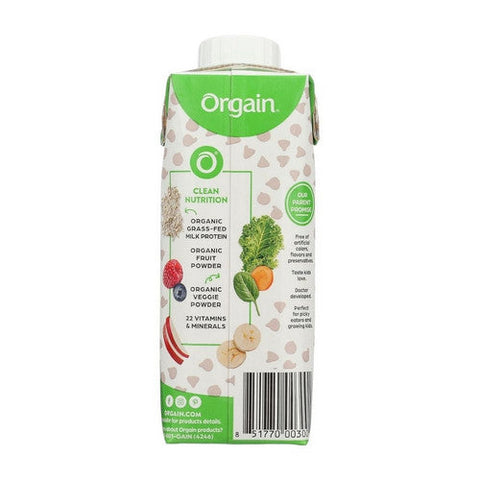 Orgain, Pediatric Oral Supplement Orgain  Kids  Protein Organic Nutritional Shake Chocolate Flavor 8Â¼ oz. Ca, 8.25 Oz Orgain