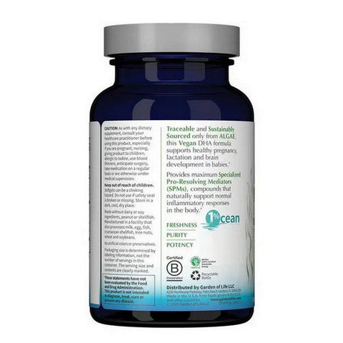 Garden of Life, Dr. Formulated Prenatal Vegan DHA, 30 Softgels Garden of Life