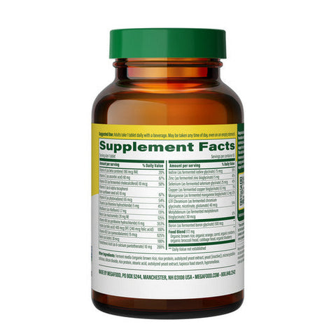 MegaFood, One Daily Iron Free Multivitamin, 60 Tabs MegaFood