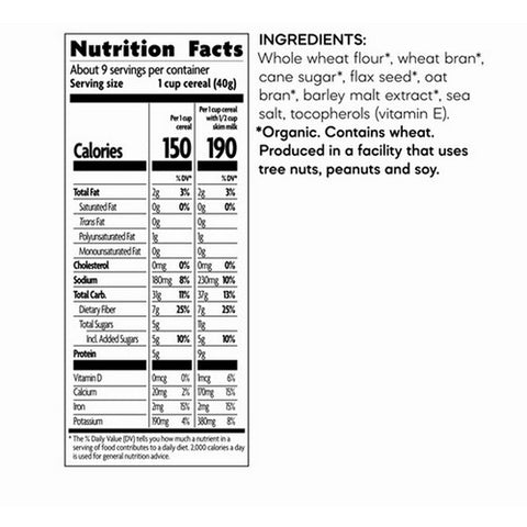 Natures Path, Organic Flax Plus Multibran Flakes, 13.25 Oz(Case Of 12) Natures Path