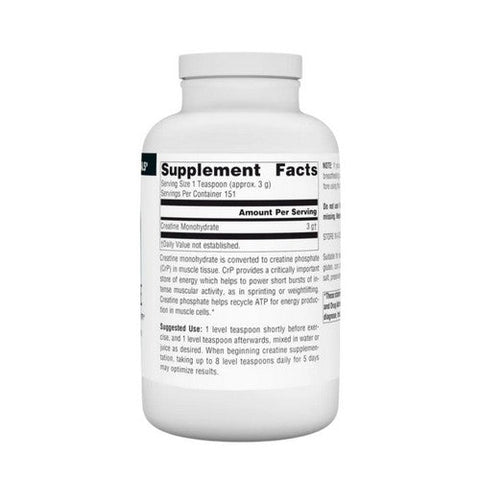 Source Naturals, Creatine Athletic Series, Powder 16 Oz Source Naturals