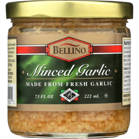Bellino, Garlic Minced, 7.5 Oz(Case Of 12) Bellino