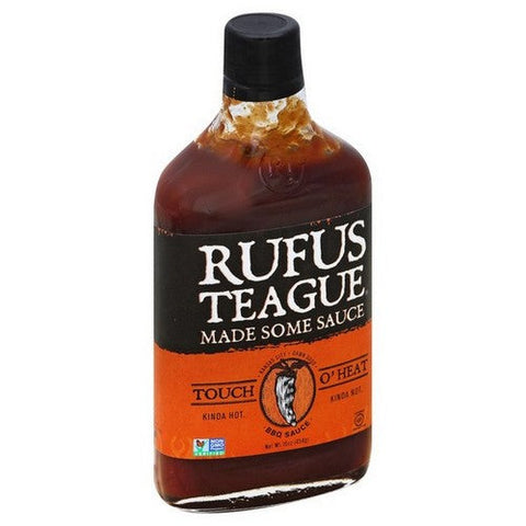 Rufus Teague, Touch O'Heat Gluten Freebarbecue Sauce, 15.25 Oz(Case Of 6) Rufus Teague