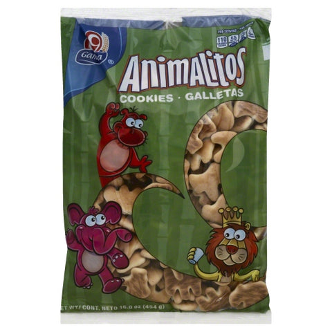 Cookie Animalitos Large Case of 12 X 16 Oz by Gamesa