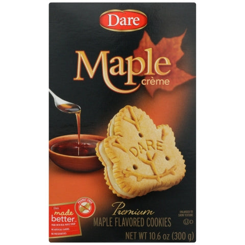 Cookie Maple Creme Case of 12 X 10.6 Oz by Dare