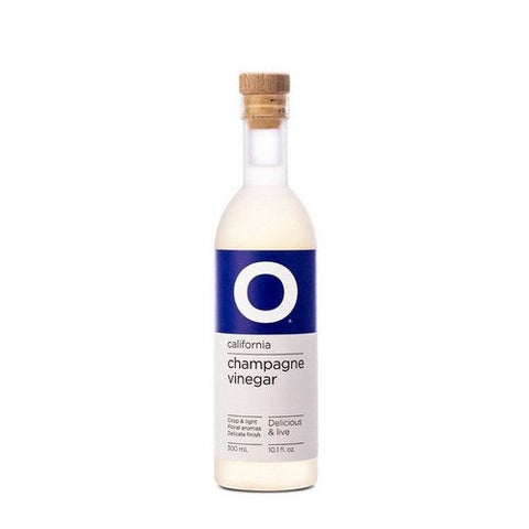 O Olive Oil, California Champagne Vinegar, 10.1 Oz(Case Of 6) O Olive Oil