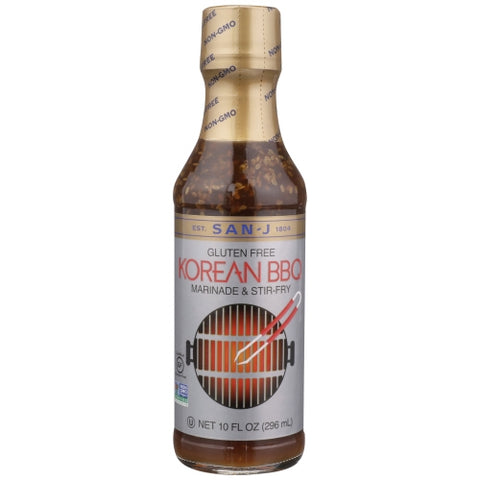 Sauce Korean Bbq Stir Fry Case of 6 X 10 Oz by San J