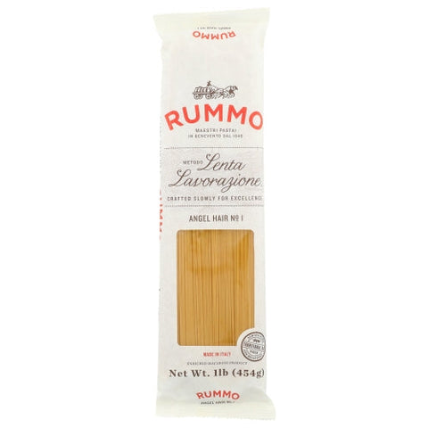 Rummo, Pasta Angel Hair, Case of 20 X 1 lb Rummo