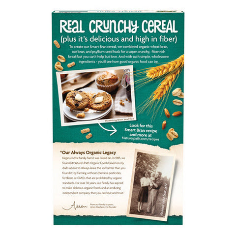 Natures Path, Organic Smart Bran Cereal, 10.6 Oz(Case Of 12) Natures Path