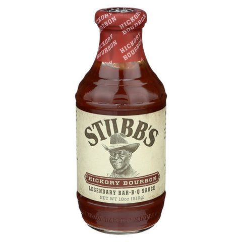Hickor Y Bourbon Bbq Sauce Case of 6 X 18 Oz by Stubbs