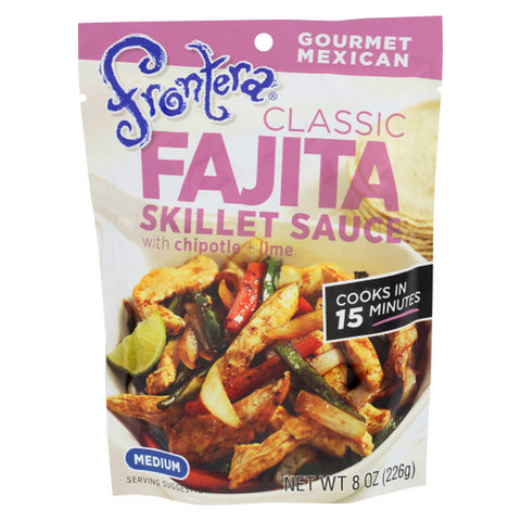 Classic Fajita Skillet Sauce Case of 6 X 8 Oz by Frontera