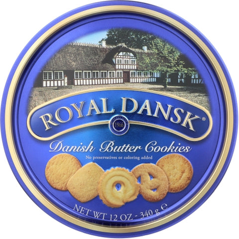 Cookies Danish Btr Case of 12 X 12 Oz by Royal Dansk