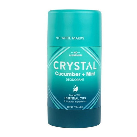 Crystal, Magnesium Enriched Deodorant Stick Cucumber And Mint, 2.5 Oz Crystal