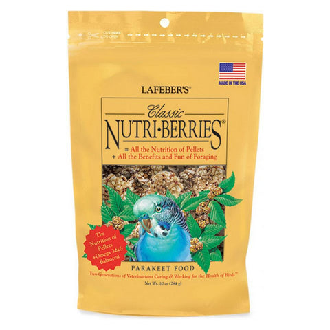 Lafeber, Classic Nutri-Berries Parakeet Food, 10 oz