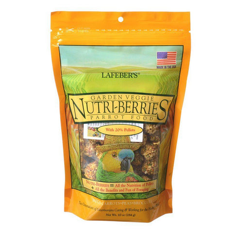 Lafeber, Garden Veggie Nutri-Berries Parrot Food, 10 oz