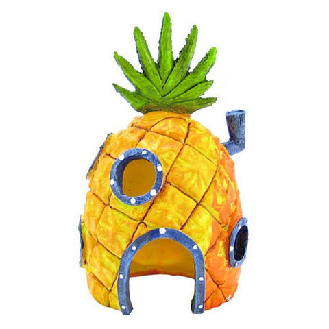 SpongeBob, Pineapple Home Aquarium Ornament, 6.5" Tall