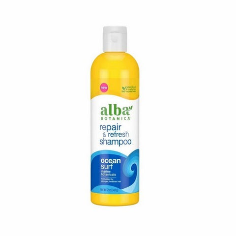 Alba Botanica, Very Emollient Shampoo Ocean Surf, 12 Oz Alba Botanica