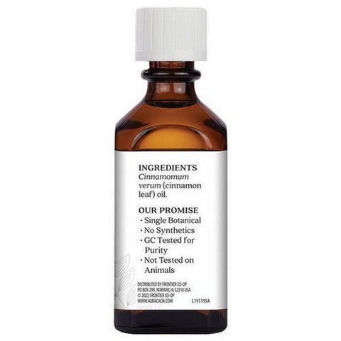 Aura Cacia, Essential Oil Cinnamon Revitalizing, 2 Oz