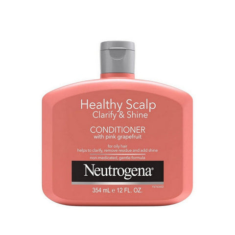 Neutrogena, Healthy Scalp Clarify & Shine Conditioner with Pink Grapefruit, 12 Oz Neutrogena