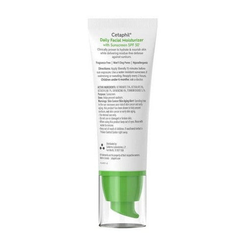 Cetaphil, Daily Facial Moisturizer With Sunscreen SPF 50+, 1.7 Oz