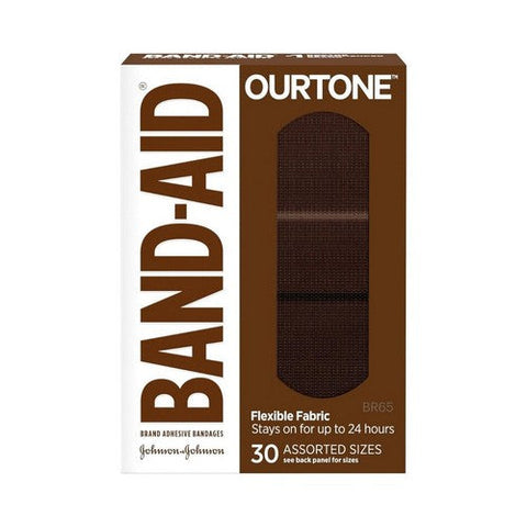 Band-Aid, OurTone Adhesive Bandages Assorted BR65, 30 Count Band-Aid