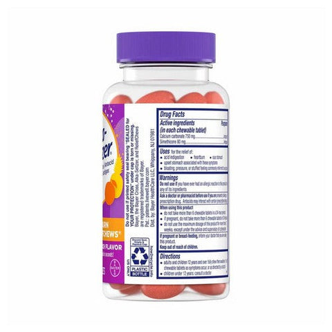 Alka-Seltzer, Heartburn + Gas Relief Chews Tropical Punch, 28 Chews Alka-Seltzer